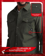 Spyder Men's Button Down Long Sleeve Tech Shirt