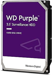 Western Digital WD60PURZ 6TB Purple Surveillance Hard Drive