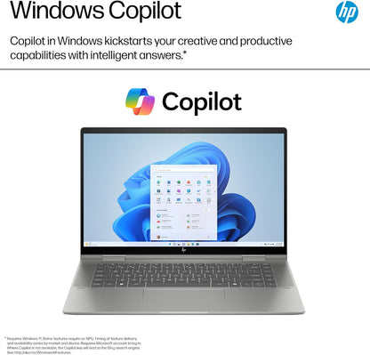 HP 9R1M5UA#ABA Envy x360 15" FHD Touch Laptop, Intel Ultra 5