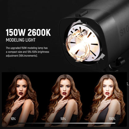 Neewer S101-300W PRO Studio Monolight Flash Kit