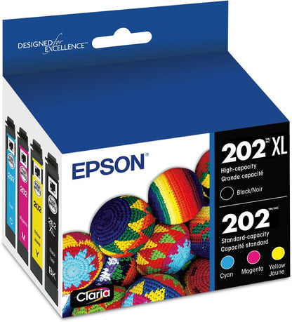 Epson T202XL-BCS High Capacity Black & Color Ink Combo