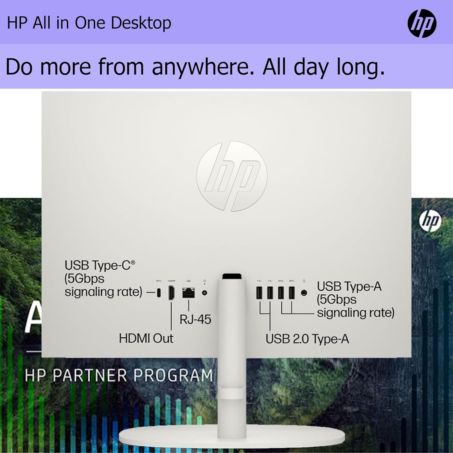 HP 00DG All-in-One PC: Celeron, 40GB RAM, 1TB SSD, Win 11 Pro