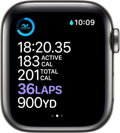 Apple Series 6 40mm Graphite Stainless Steel Watch