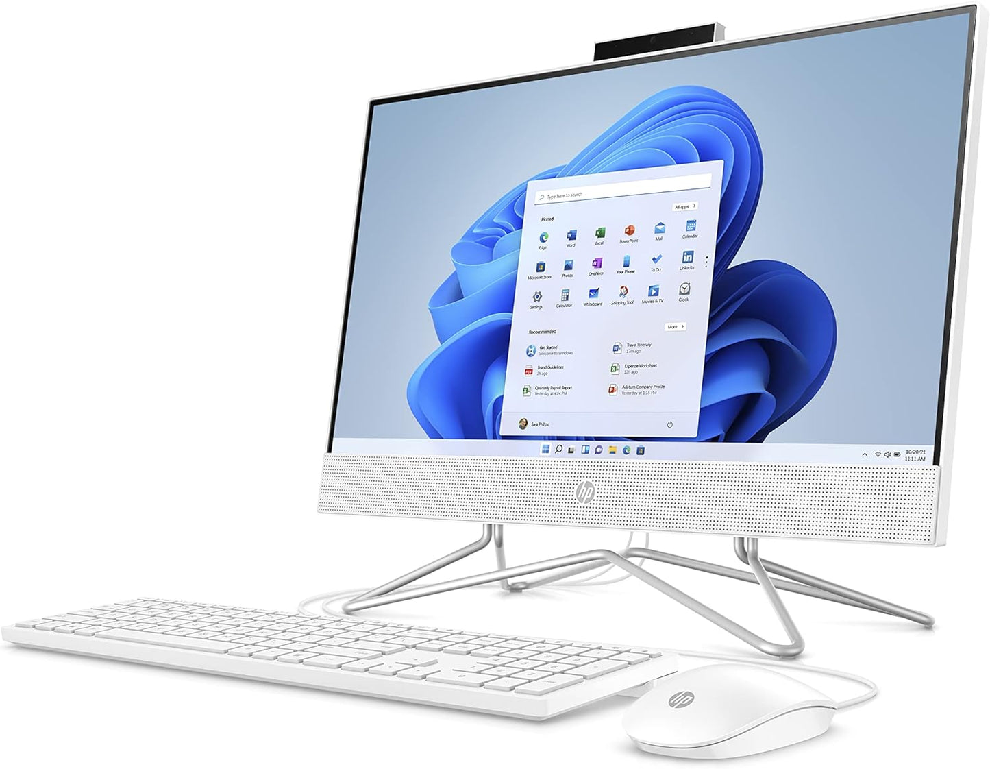 HP 22-dd0120 21.5" All-in-One Desktop Pentium Silver