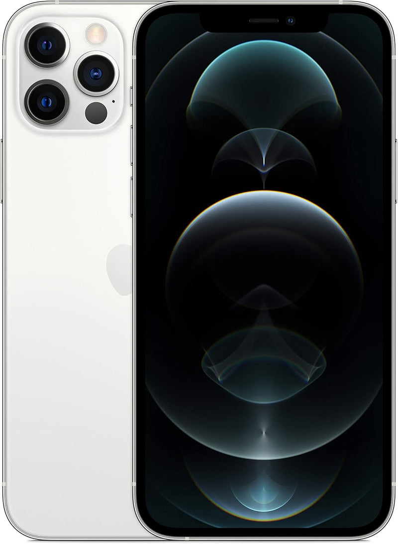 Apple MGLP3LL/A iPhone 12 Pro: 128GB, Silver [Locked] with Plan — main product image