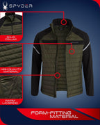 Spyder Softshell 2fer Insulated Men's Winter Jacket