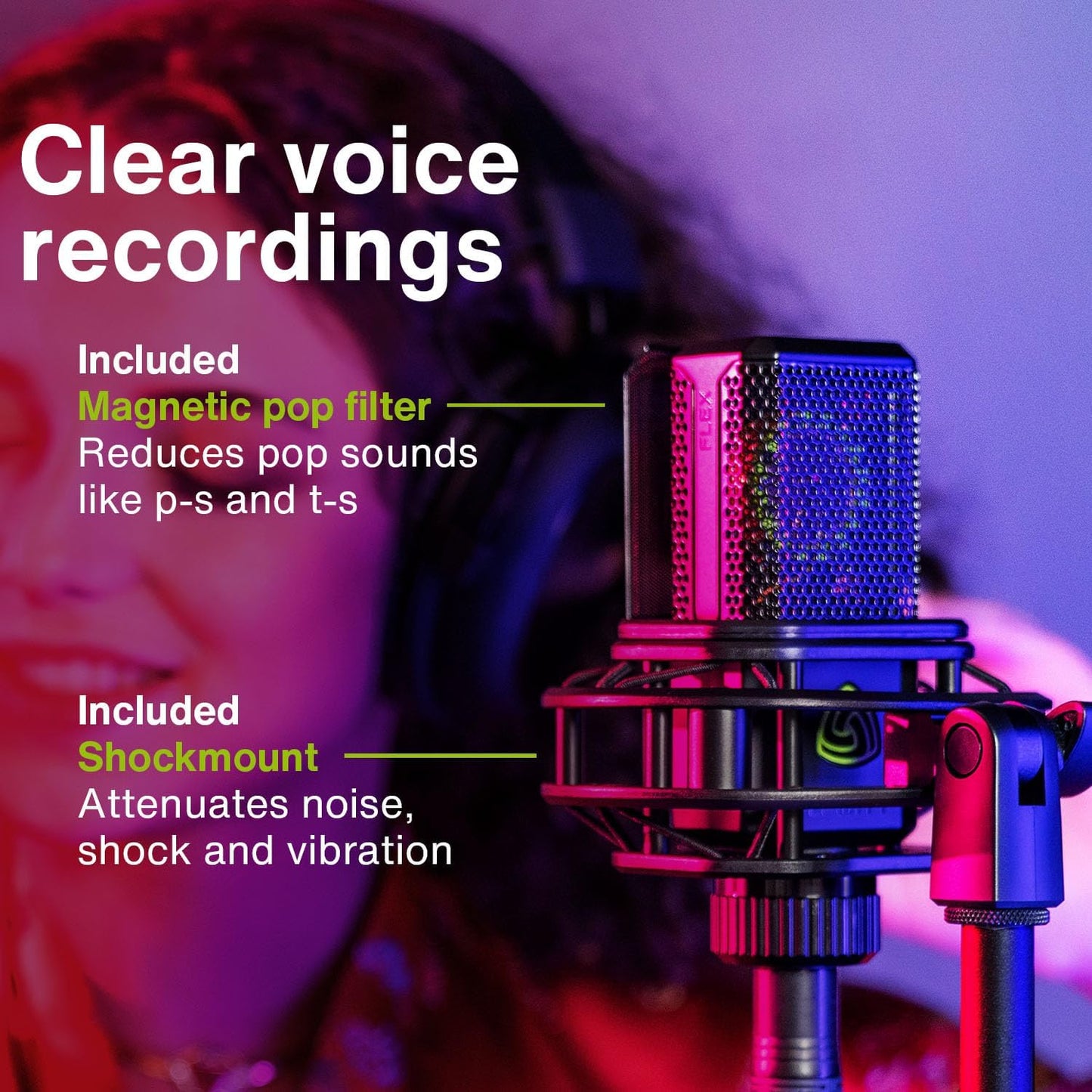 Lewitt AMS-LCT-441-FLEX Multi-Pattern Condenser Mic