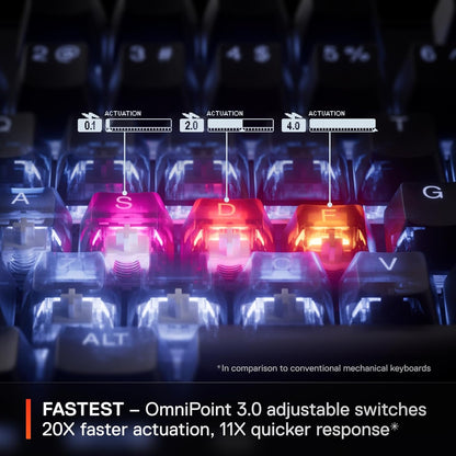 SteelSeries Apex Pro TKL Gen 3 HyperMagnetic Gaming Keyboard