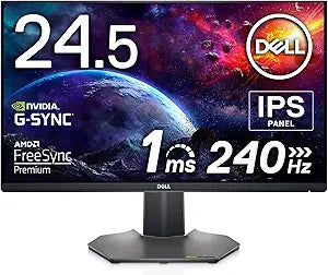 Dell S2522HG - 1J0VT 24.5 Inch 240Hz Gaming Monitor