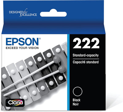 Epson 222 Black Ink Cartridge Standard Capacity T222120-S