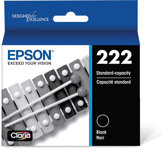 Epson 222 Black Ink Cartridge Standard Capacity T222120-S