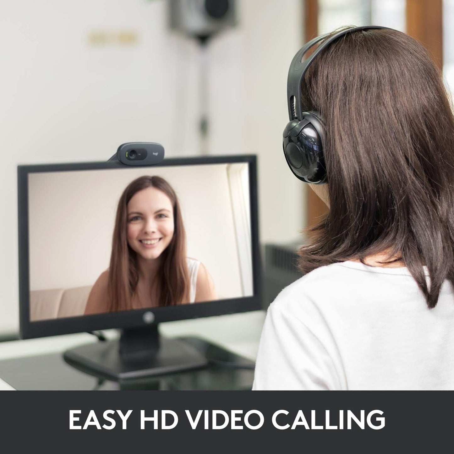 Logitech C270 HD 720p Webcam with Mic