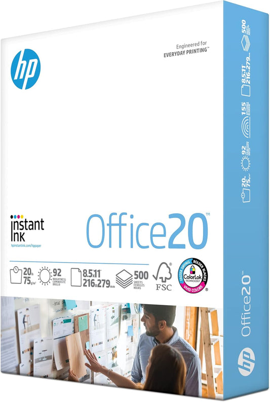 HP 112150R Office 20 lb Copy Paper - 500 Sheets
