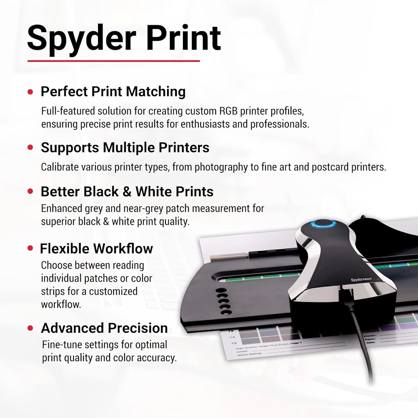 Datacolor SPK-PR124 Spyder Print Studio Photo Color Kit