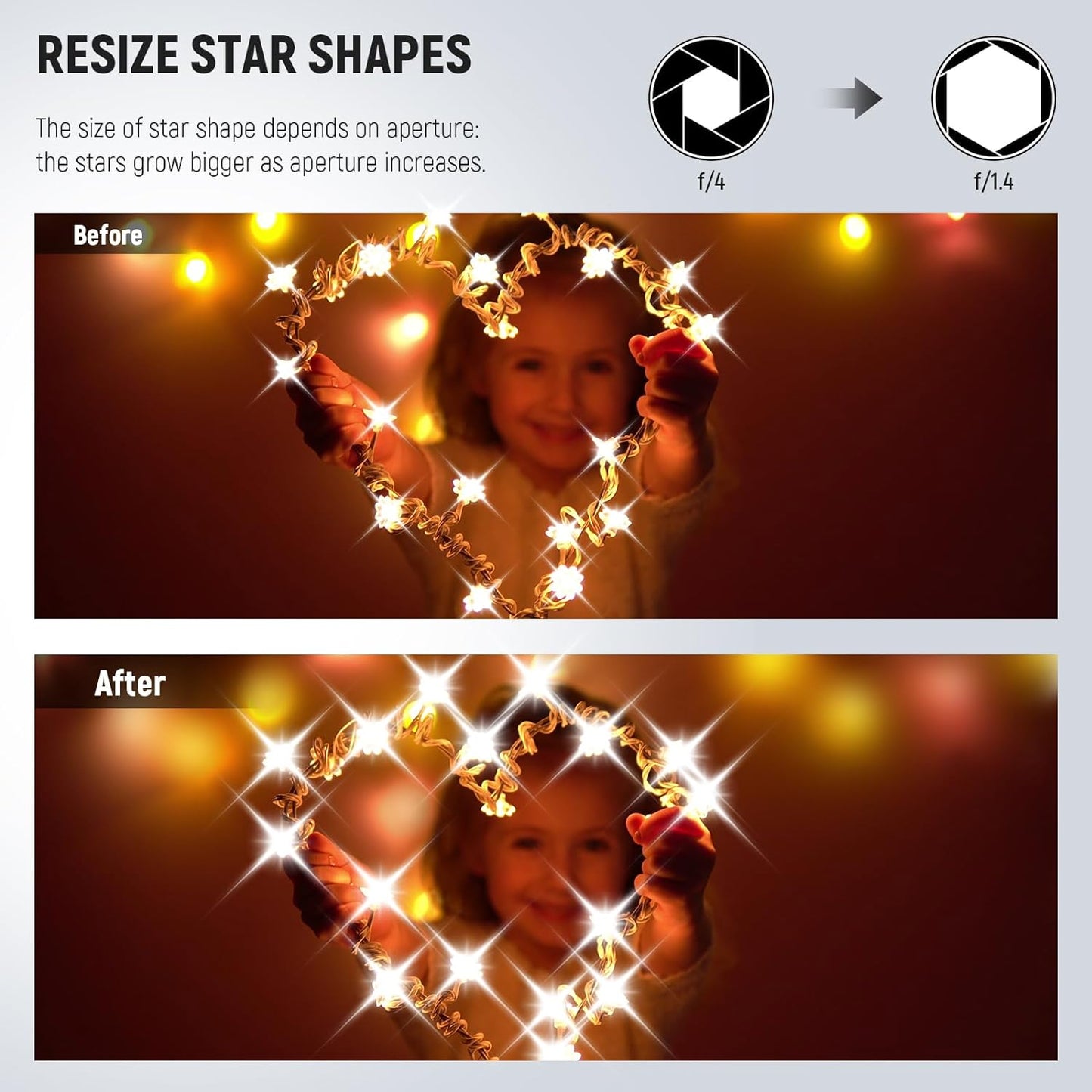 Neewer NW SERIES A 77mm Star Filter Set