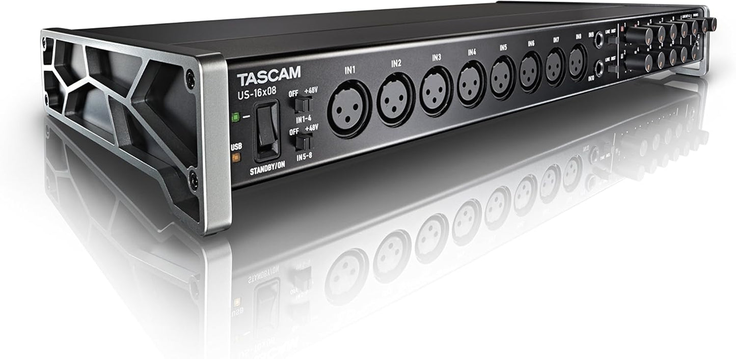 Tascam US-16x08 Rackmount USB Audio/MIDI Interface