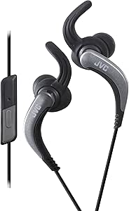 JVC HA-ETR40 Splashproof Sport In-Earphone Black — main product image