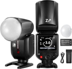 Neewer Z2-C TTL Round Head Flash Speedlite for Canon