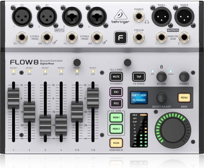 Behringer FLOW 8 8-Input Digital USB Audio Mixer