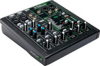 Gravity PROFX6V3+XLR Mackie 6-Channel Mixer XLR Cables Bundle