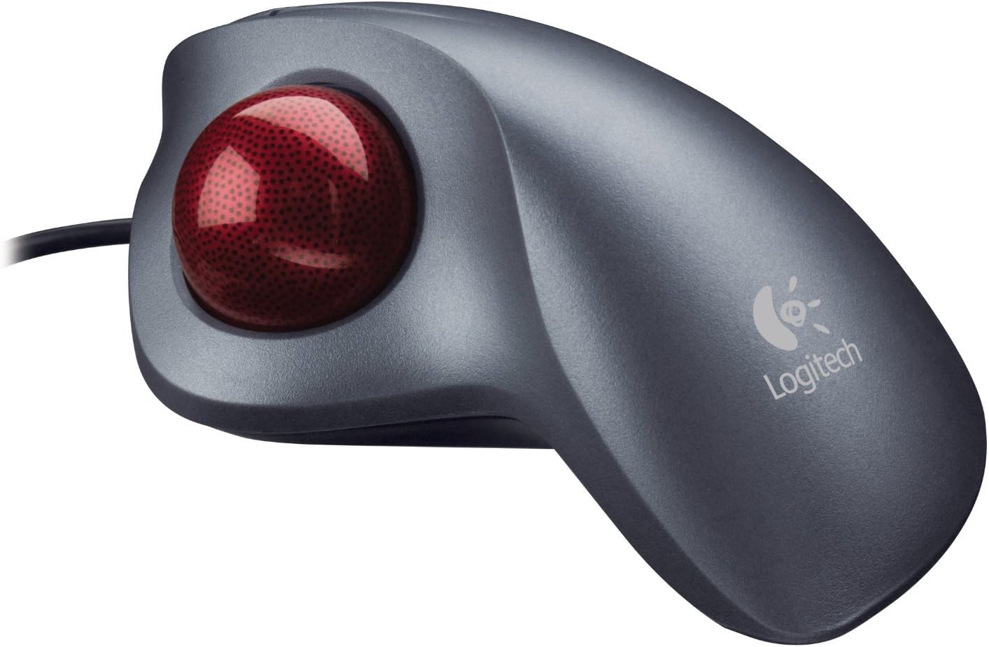 Logitech 904353-0403 Trackman Wheel Optical Trackball - Silver