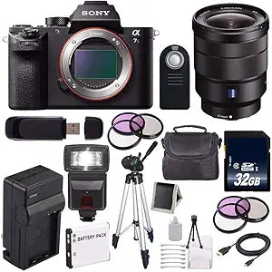 Sony Alpha a7S II Mirrorless Camera with 16-35mm Lens + Filter Kit