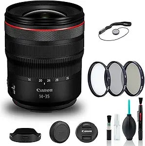 Canon 4857C002 RF 14-35mm f/4L IS USM Lens Renewed Bundle