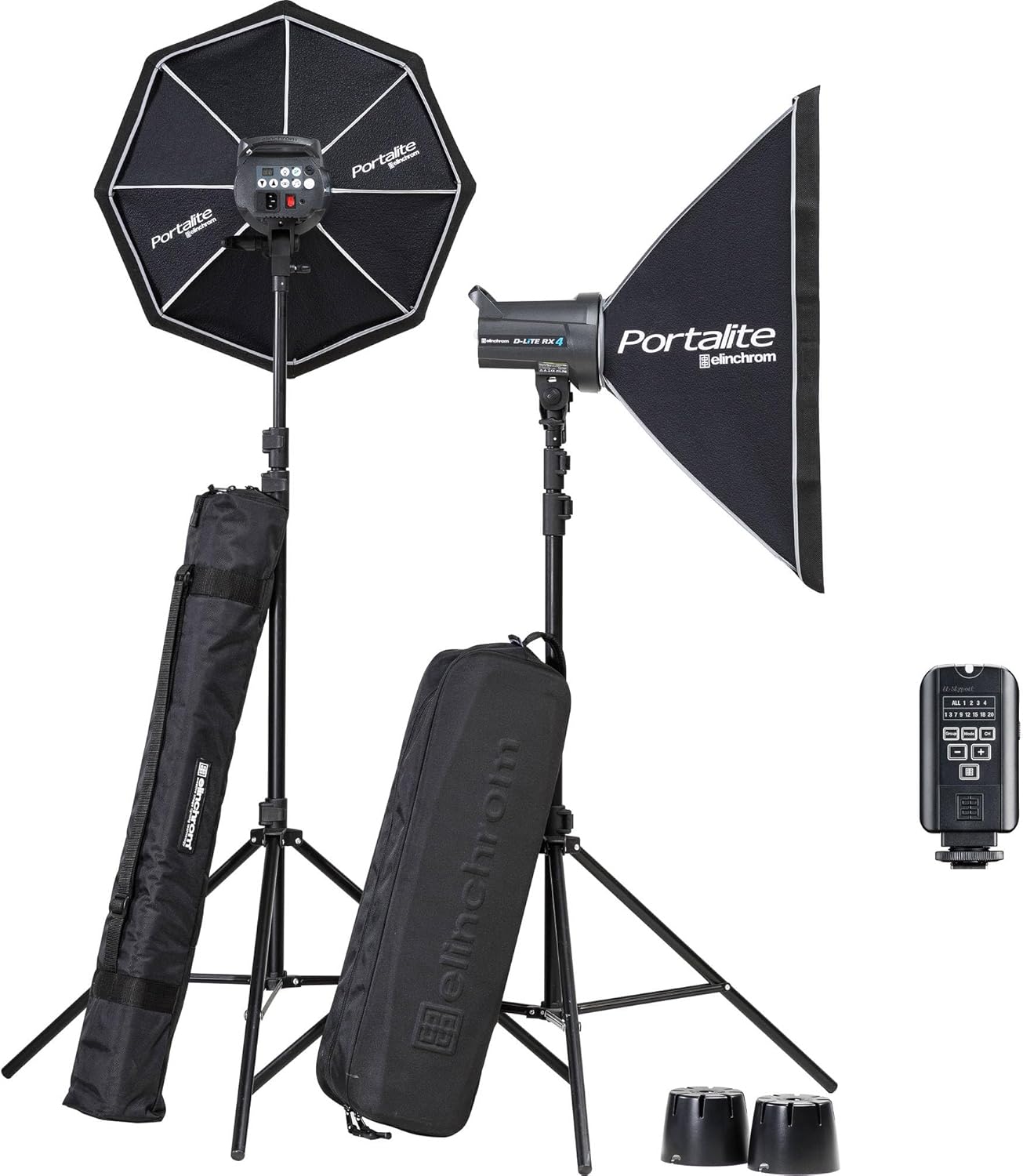 Elinchrom EL20839.2 D-Lite RX 4/4 To Go Studio Flash Kit