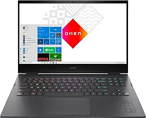 HP 16-c0001dx-10911-R OMEN 16 Ryzen 7 RTX 3050 Ti Gaming Laptop (Renewed)