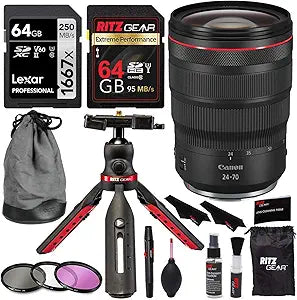 Canon 3680C002 RF 24-70mm f/2.8 Lens Bundle