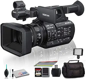 Sony PXW-Z190VP 4K XDCAM Camcorder Bundle (Renewed)