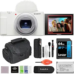 Sony ZV-1 II Digital Camera Vlogging Bundle