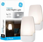 GE 30966 LED Dusk to Dawn Night Light 2-Pack
