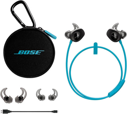 Bose 761529-0020-cr SoundSport Wireless Headphones Aqua (Renewed)