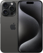 Apple MTQM3LL/A iPhone 15 Pro - 128GB Black Titanium (Unlocked)