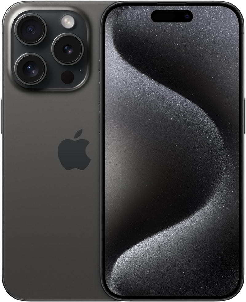 Apple MTQM3LL/A iPhone 15 Pro - 128GB Black Titanium (Unlocked) — main product image