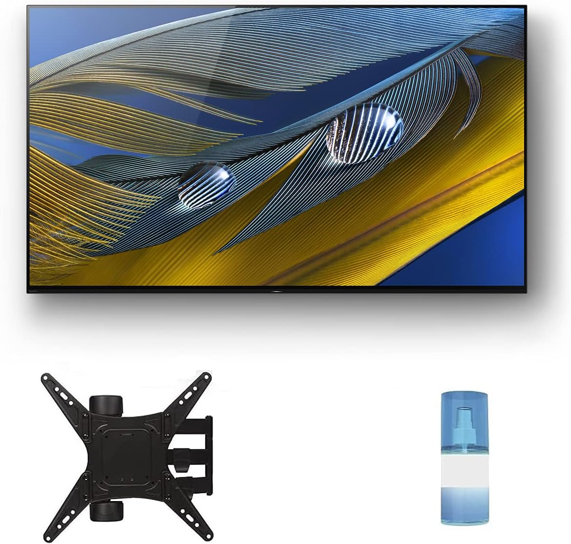 Sony XR-55A80J 55-Inch 4K OLED TV Mount Bundle Used