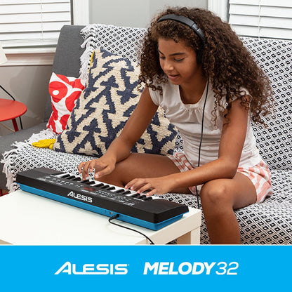 Alesis Melody 32 Beginner Keyboard - 32 Keys with Learning Software