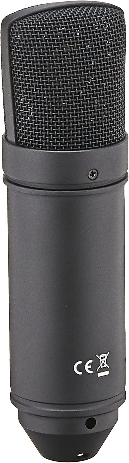 Tascam TM-80B Studio Condenser Microphone Bundle