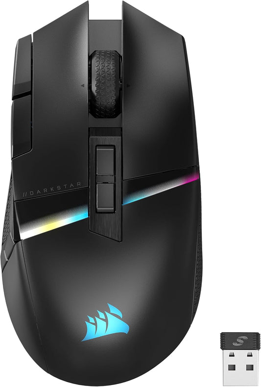 Corsair CH-931A011-NA DARKSTAR RGB Wireless MMO/MOBA Gaming Mouse