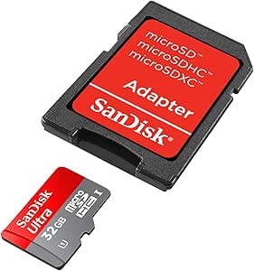SanDisk SDSDQUA-032G-U46A 32GB Ultra MicroSDHC Card — main product image