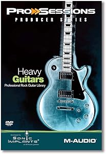 M-Audio ProSessions Producer Heavy Guitars Sample Library — main product image