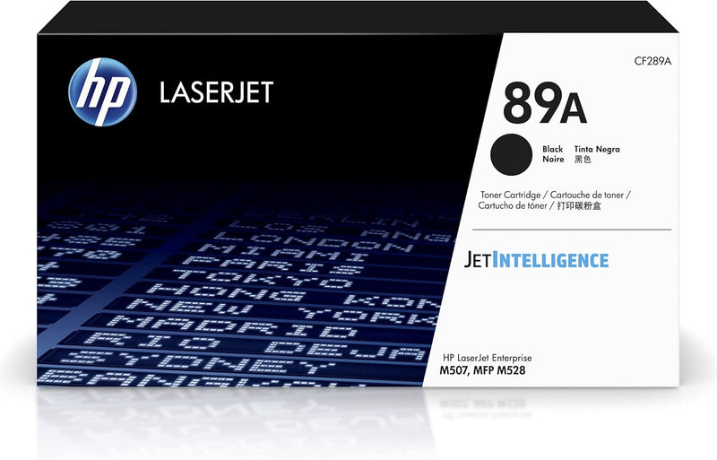 HP CF289A 89A Black LaserJet Toner Cartridge — main product image