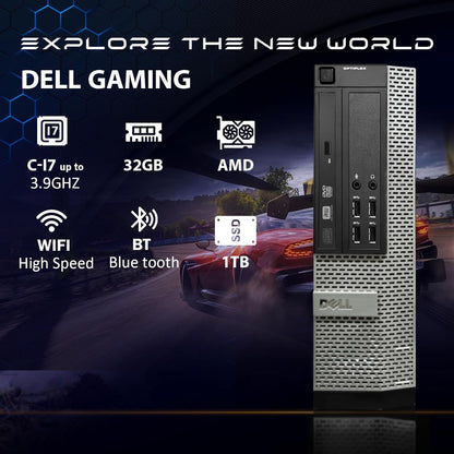 Dell 9010 Optiplex SFF i7 Desktop (Renewed)