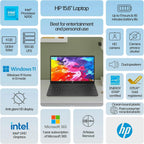 HP Flagship 15.6 Student Laptop Intel Pentium 16GB 128GB SSD