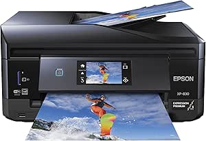 Epson C11CE78201 XP-830 Wireless All-In-One Photo Printer