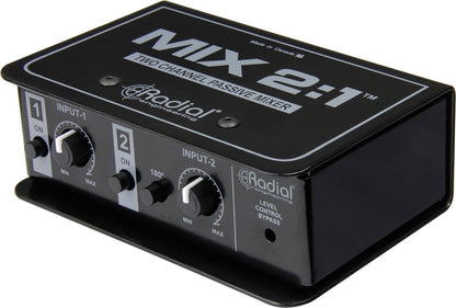 Radial Engineering 4334432736 Mix 2:1 Passive Mono Mixer