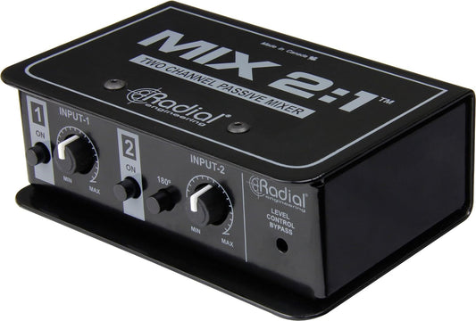 Radial Engineering 4334432736 Mix 2:1 Passive Mono Mixer