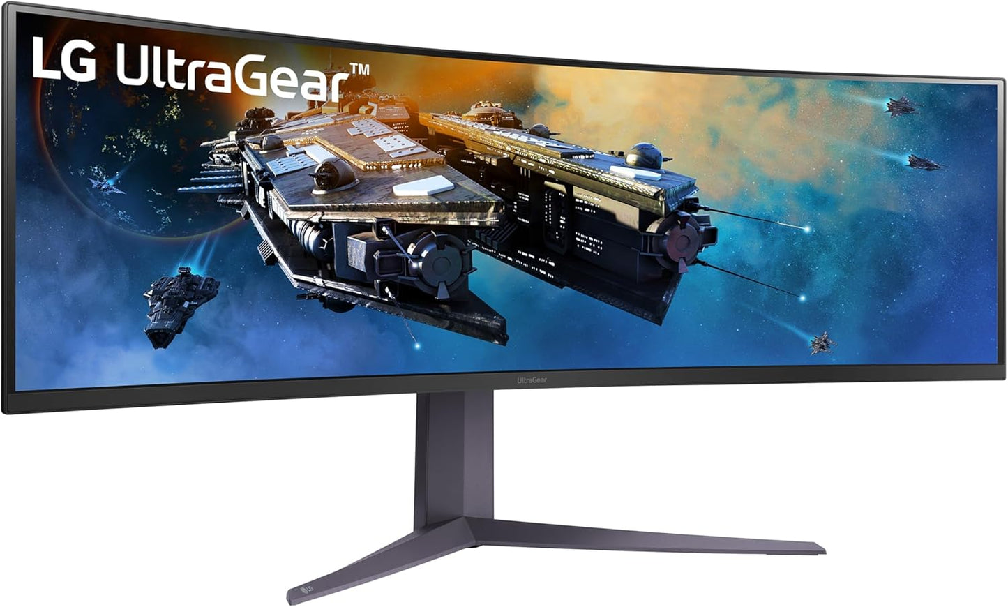 LG 45GR65DC-B Ultragear 45-Inch Curved Gaming Monitor QHD 200Hz