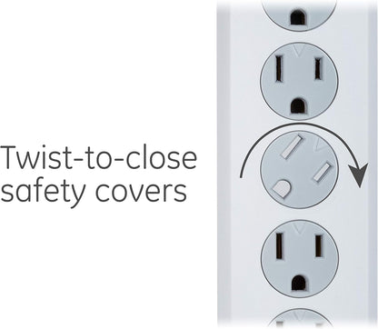 GE 47225 6-Outlet Surge Protector 6ft Cord
